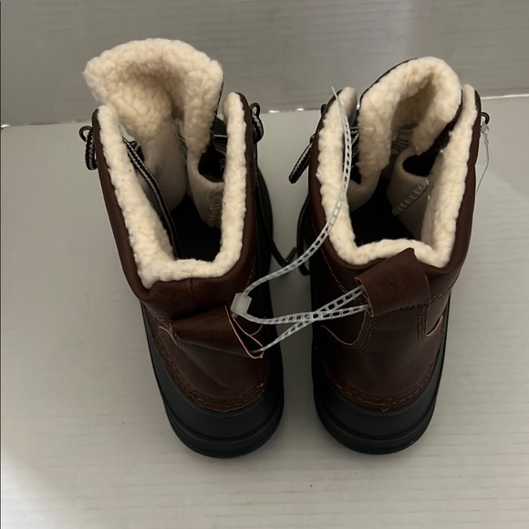 London Fog Kids' Brown and Black Winter Boots - Picture 4 of 7